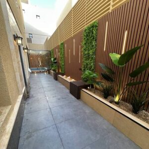 تصميم ممرات الحدائق بالرياض