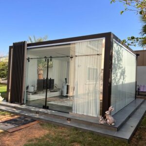 تصميم غرف زجاجية بالسعودية